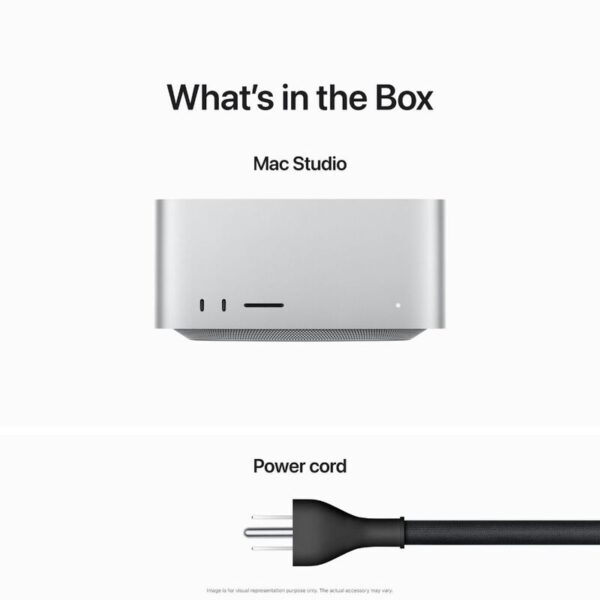 Mac Studio: Apple M2 Ultra chip with 24‑core CPU, 60‑core GPU, 1TB SSD - Image 3