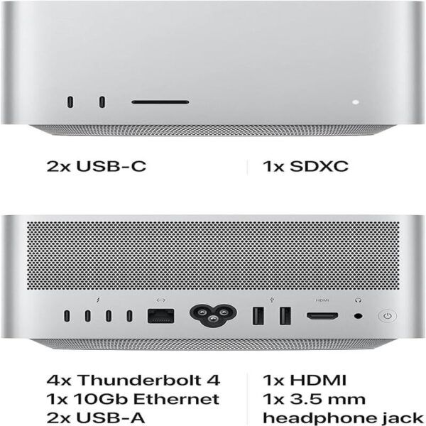 Mac Studio: Apple M2 Ultra chip with 24‑core CPU, 60‑core GPU, 1TB SSD - Image 2